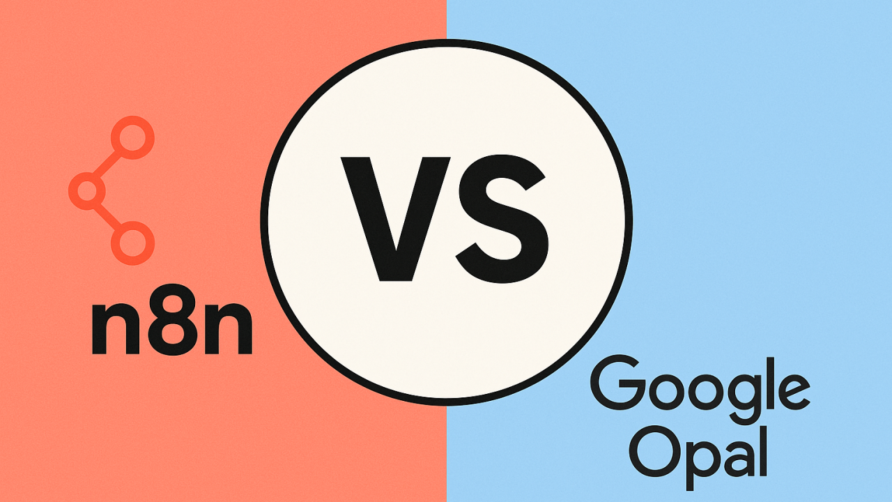 Google Opal HỦY DIỆT n8n NHƯ THẾ NÀO?