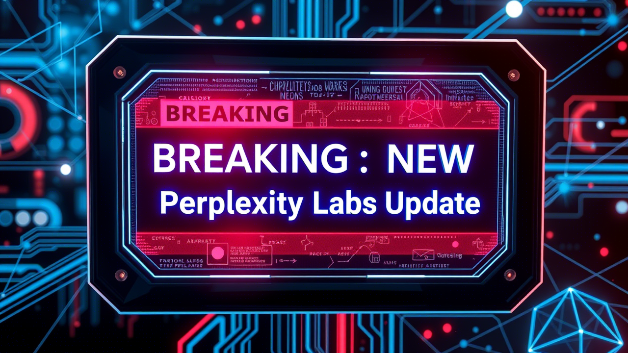 TIN NÓNG: Cập Nhật Mới Từ Perplexity Labs 🤯