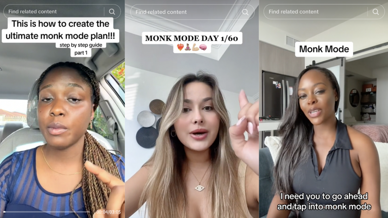 Monk Mode trên TikTok: Khởi đầu cho thói quen tốt hơn