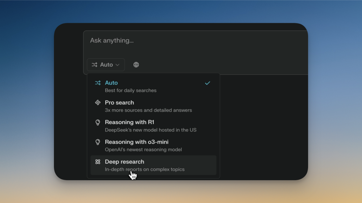 Perplexity AI Gia Nhập Xu Hướng "Nghiên Cứu Sâu" Cùng OpenAI