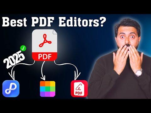 3 phần mềm chỉnh sửa PDF miễn phí tốt nhất cho mọi thiết bị bạn nên thử vào năm 2025!
