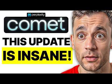 Bản Cập Nhật Perplexity Comet Thật Sự Đỉnh Cao! 🤯