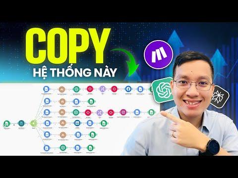 Cách Tự Động Hoá Content với AI từ A - Z | AI & Automation Content Marketing với Make