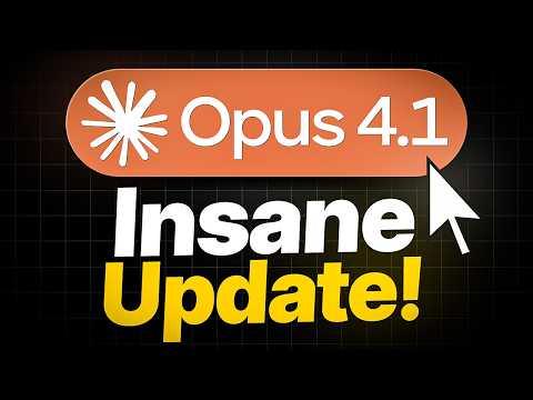 Bản cập nhật Claude Opus 4.1 MỚI thật điên rồ!