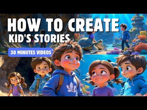 Biến Ý Tưởng Thành Phim Hoạt Hình Cho Bé Chỉ Với Vài Click Chuột!